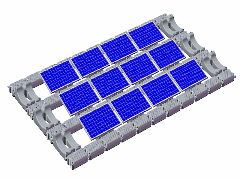 浮体式太陽光発電システム